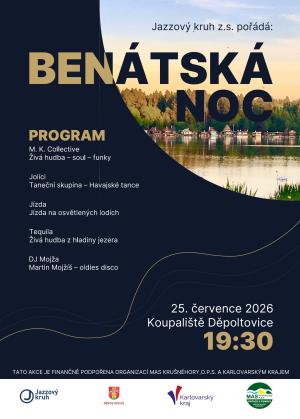hudební akce na koupališti